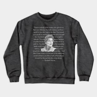 Elizabeth Warren Crewneck Sweatshirt